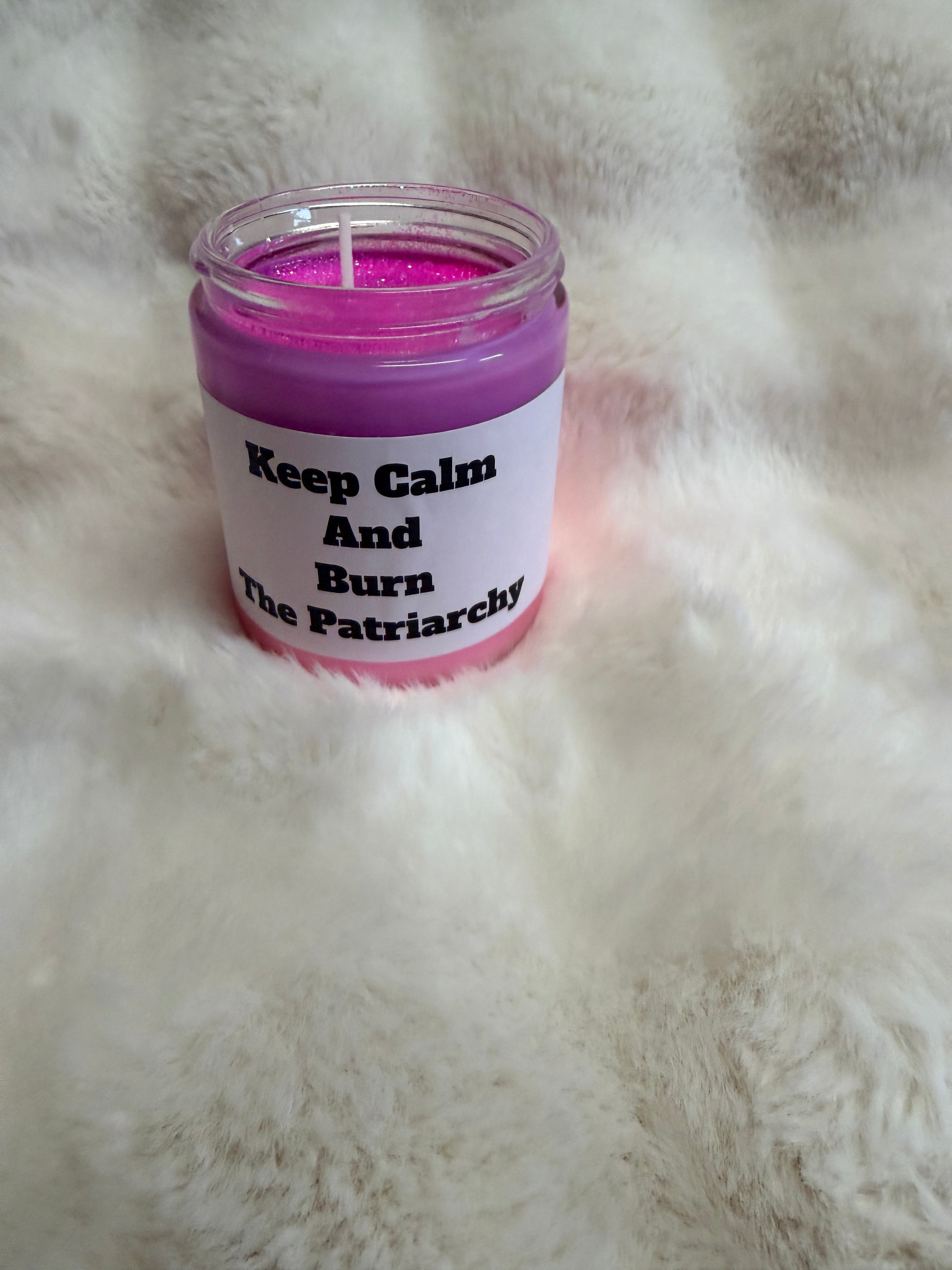 Lavender and Cherry Blossom soy candle