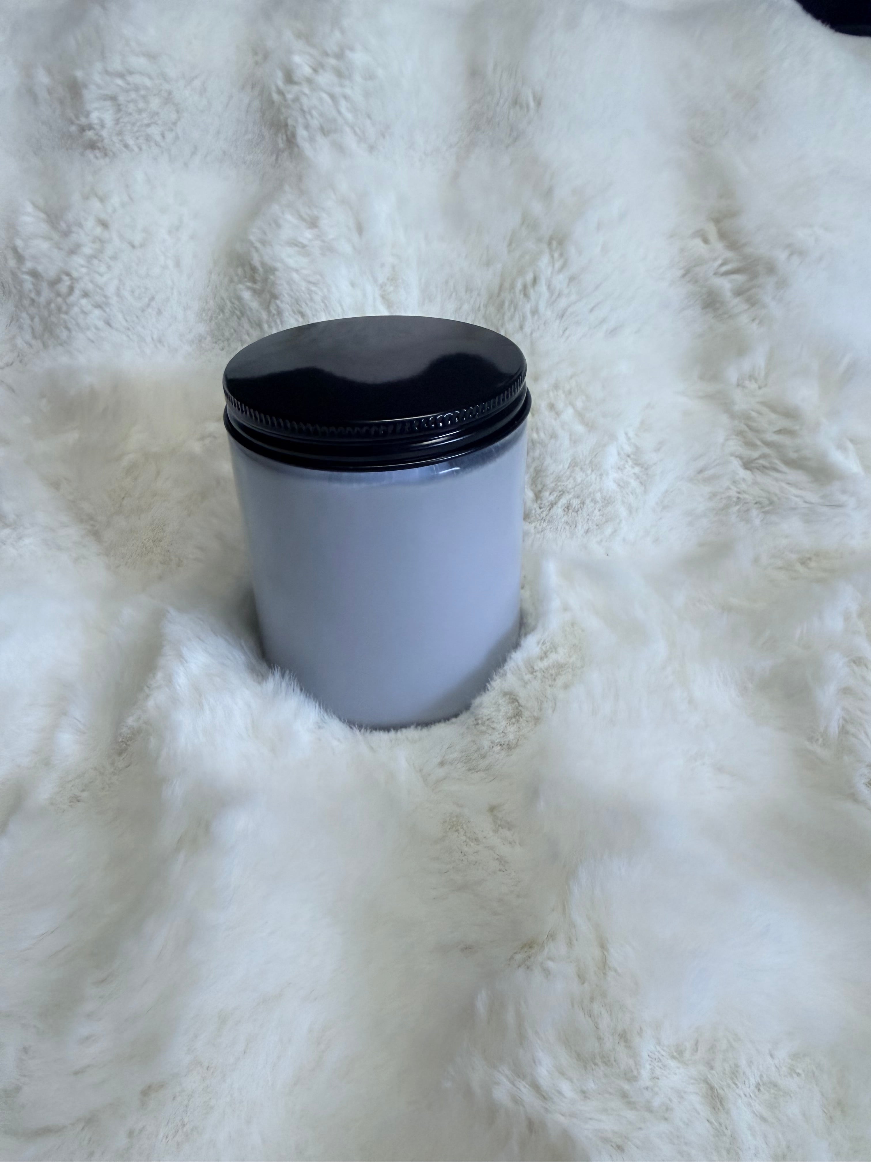Japanese cherry blossom soy candle with glitter