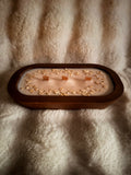 Oats and honey wood wick soy candle